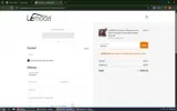 LEMODA coupon verification screenshot