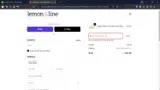 Lemon & Line coupon verification screenshot