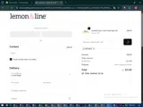Lemon & Line coupon verification screenshot