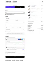 Lemon & Line coupon verification screenshot