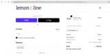 Lemon & Line coupon verification screenshot