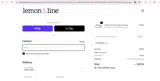 Lemon & Line coupon verification screenshot