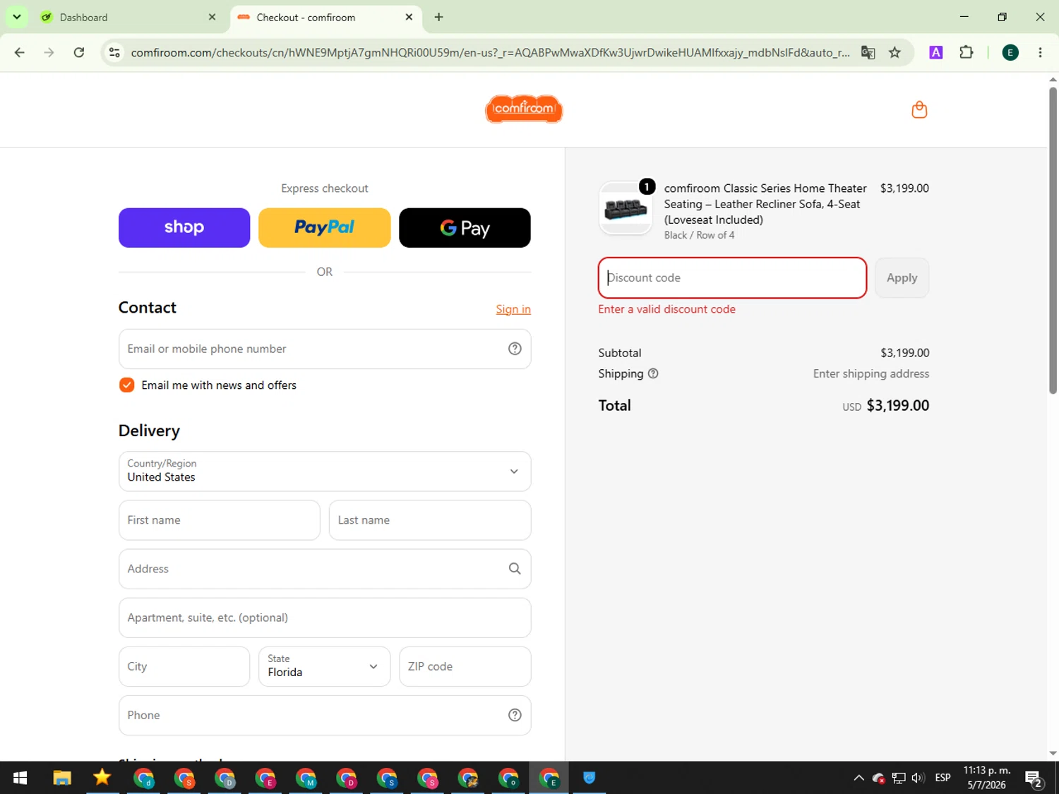 Verification screenshot for 20% Off Logitech Mk270 Wireless Combo Keyboard And Mouse Set at Lenovo - 7d ago