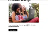 Lenovo coupon verification screenshot