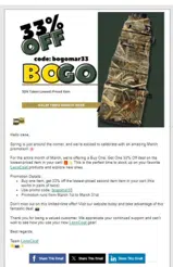 LensCoat coupon verification screenshot