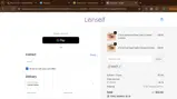lens23 coupon verification screenshot