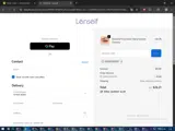 lense10sweet coupon verification screenshot