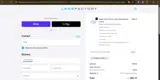 LENSFACTORY10 coupon verification screenshot