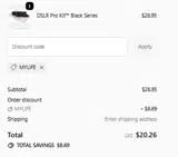 MYLIFE coupon verification screenshot