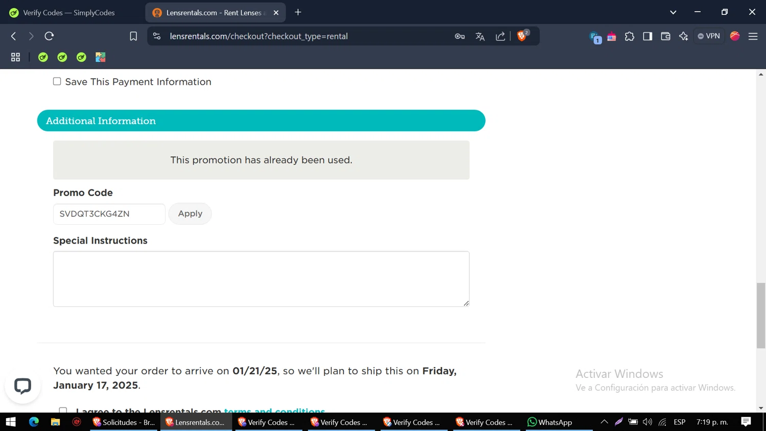 LensRentals.com Promo Codes - 25% Off | January 2025