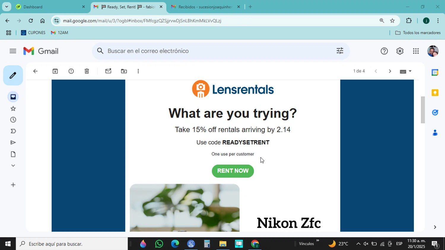 LensRentals.com Promo Codes - 25% Off | January 2025
