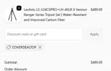 COVERDEALTOP coupon verification screenshot