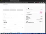 WELCOME15 coupon verification screenshot
