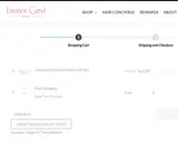 LARGE15 coupon verification screenshot