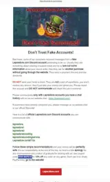STAYSAFE12 coupon verification screenshot
