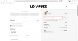 Le Puzz coupon verification screenshot