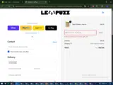 Le Puzz coupon verification screenshot