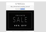 PRIVATE40 coupon verification screenshot