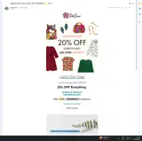 LABORDAY coupon verification screenshot