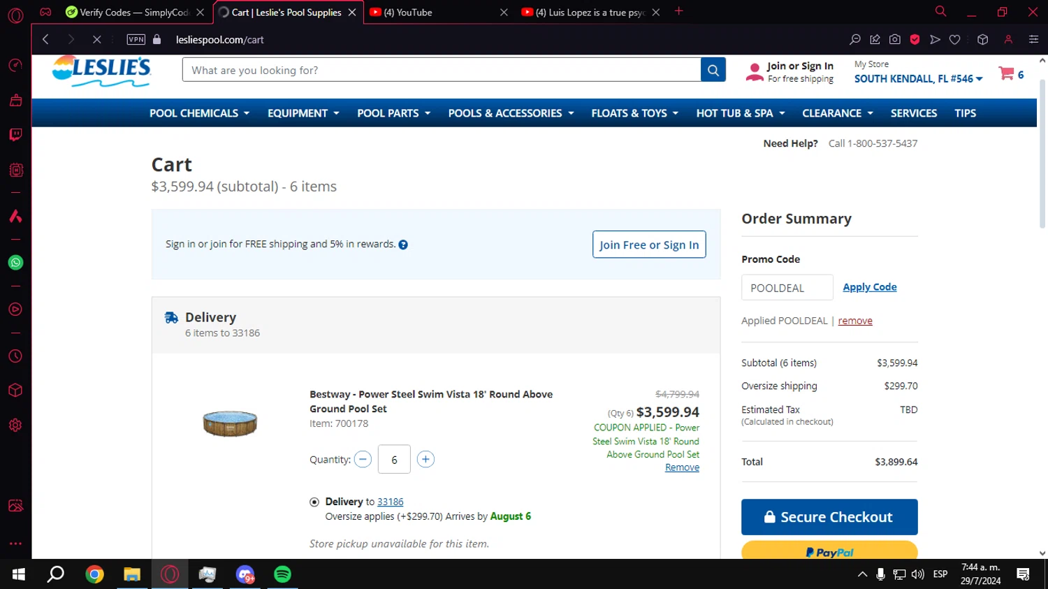 Leslie's Pool Coupons 25 Off September 2024