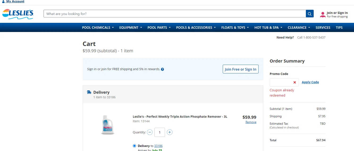 Leslie's Pool Coupons 25 Off September 2024