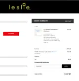 luxurytreat coupon verification screenshot