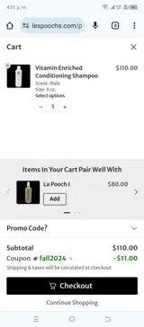 FALL2024 coupon verification screenshot