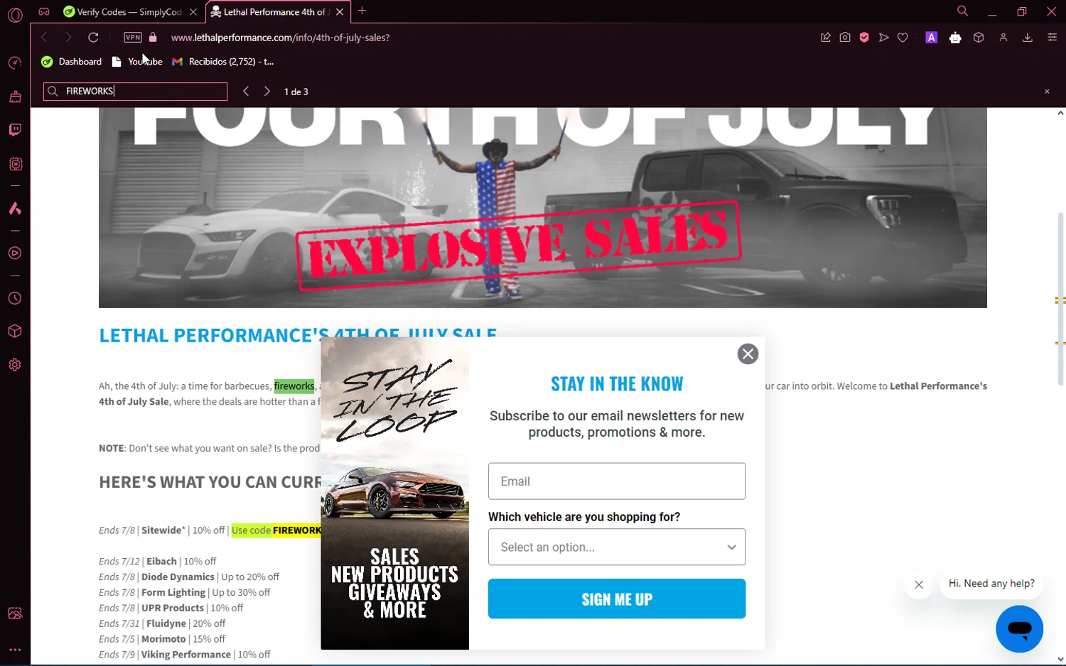 Lethal Performance Discount Codes 10 Off September 2024