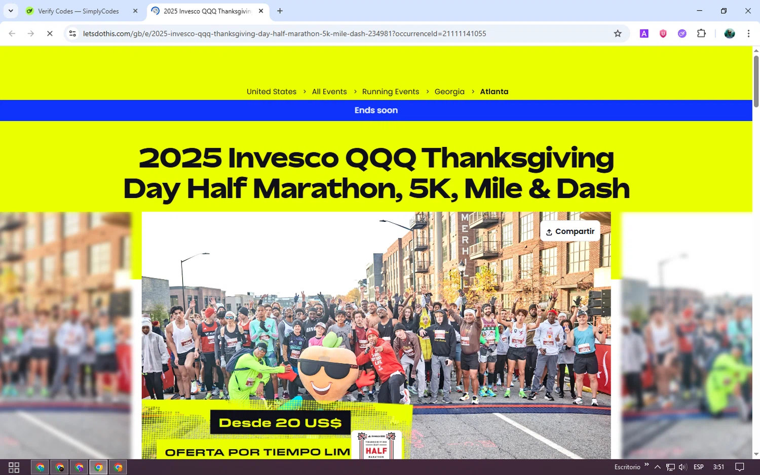 Let's Do This discount code screenshot showing code NOV30 applied at Let's Do This checkout page. Uploaded by SimplyCodes community member neurioandrades on Nov 13, 2025