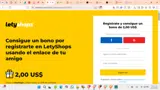 LetyShops coupon verification screenshot