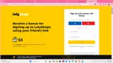 LetyShops coupon verification screenshot
