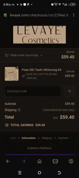 SAVE40%off coupon verification screenshot