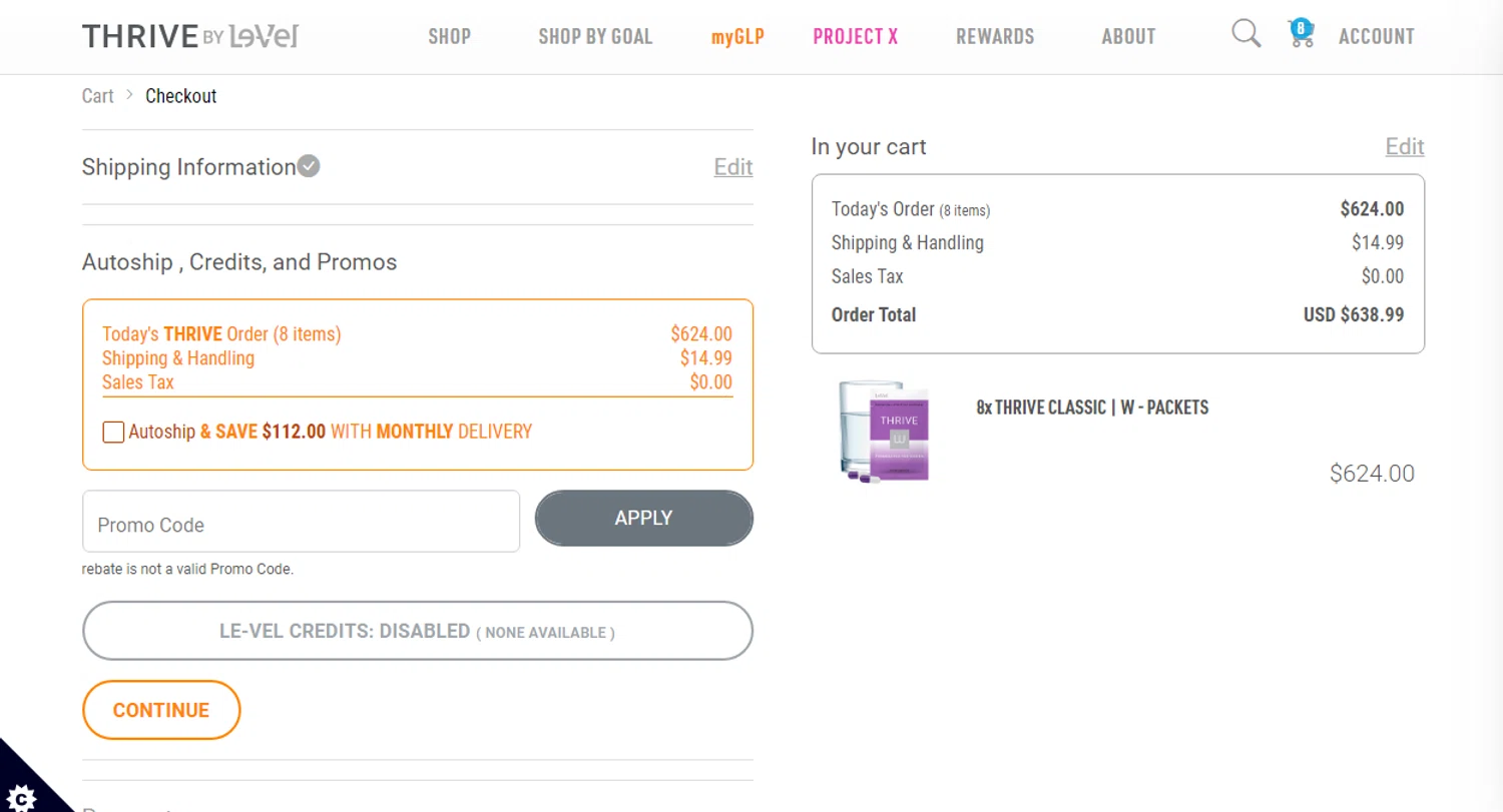 Le-Vel discount code screenshot showing code rebate applied at Le-Vel checkout page. Uploaded by SimplyCodes community member Ronald13 on Sep 5, 2025