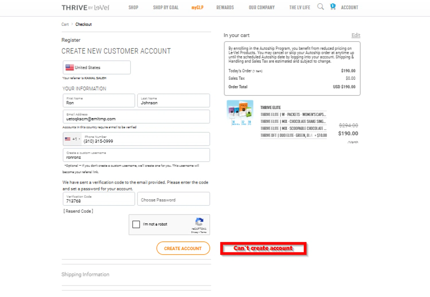 Le-Vel discount code screenshot showing code AWESOME applied at Le-Vel checkout page. Uploaded by SimplyCodes community member SimplyCVerlie on Jun 10, 2025