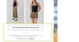 25HAPPYF&F coupon verification screenshot