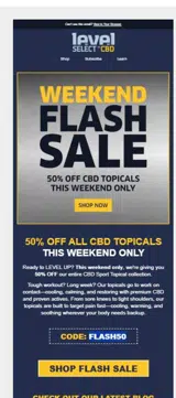 FLASH50 coupon verification screenshot