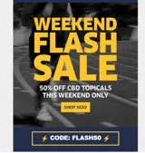 FLASH50 coupon verification screenshot