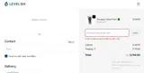 Level Six coupon verification screenshot