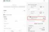 Level Six coupon verification screenshot