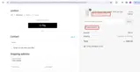 WELCOME10 coupon verification screenshot