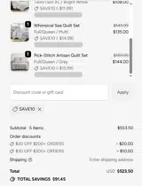 Levtex Home coupon verification screenshot
