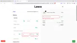 Lewis coupon verification screenshot
