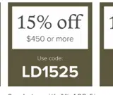 ld1525 coupon verification screenshot