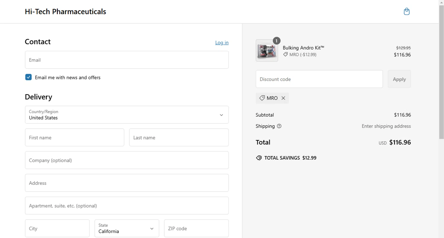 LG Sciences promo code screenshot showing code MRO applied at LG Sciences checkout page. Uploaded by SimplyCodes community member KevLapage on Feb 14, 2025