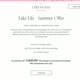 LAKELIFE coupon verification screenshot