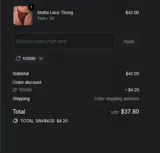 10SIKI coupon verification screenshot