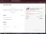 footprints coupon verification screenshot