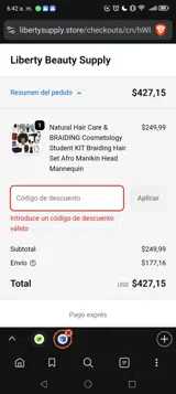 HELLO coupon verification screenshot