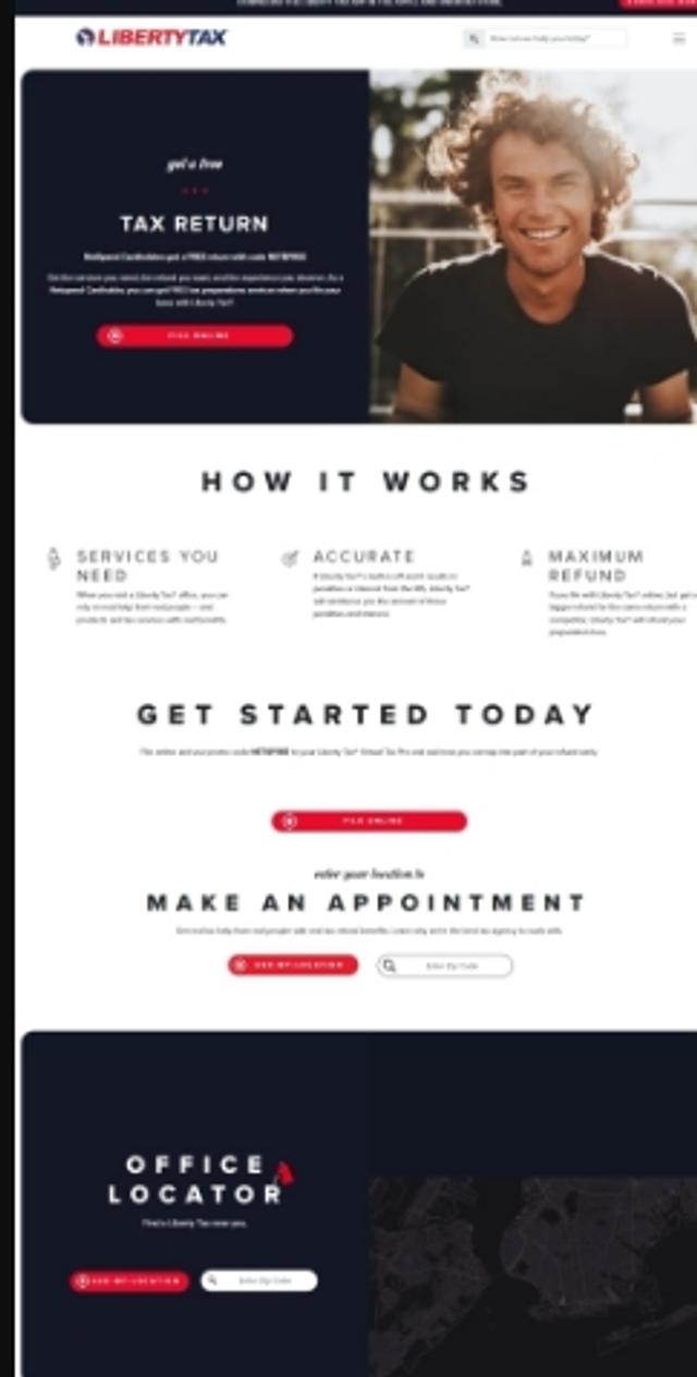 Liberty Tax checkout page showing Liberty Tax promo code box | Screenshot taken by SimplyCodes community member on Mar 1, 2022