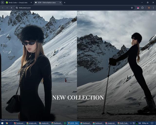Lichi checkout page showing Lichi promo code box | Screenshot taken by SimplyCodes community member on Feb 3, 2025